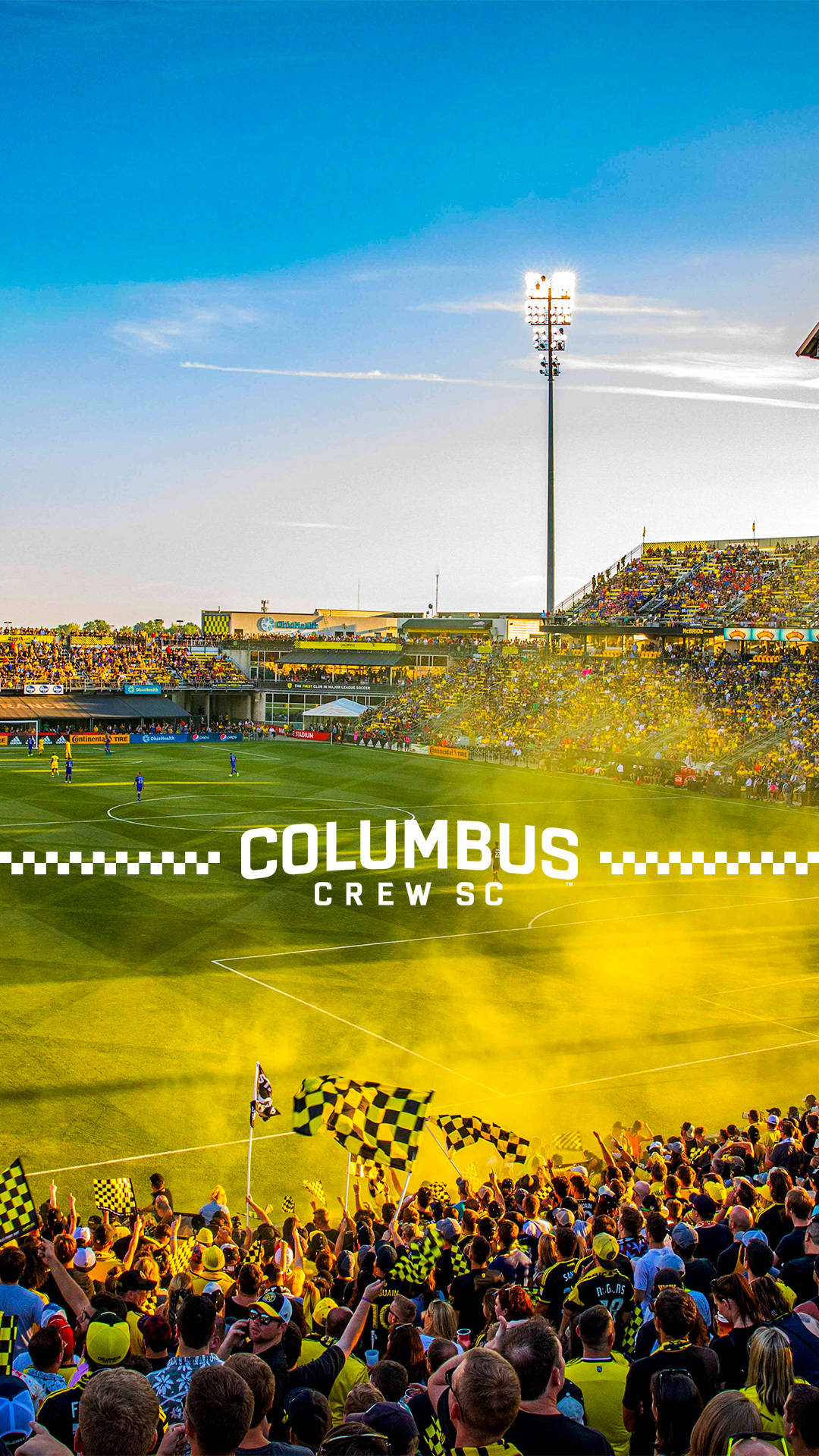 Columbuscrew Spelar På Den Historiska Crew Stadium. Wallpaper