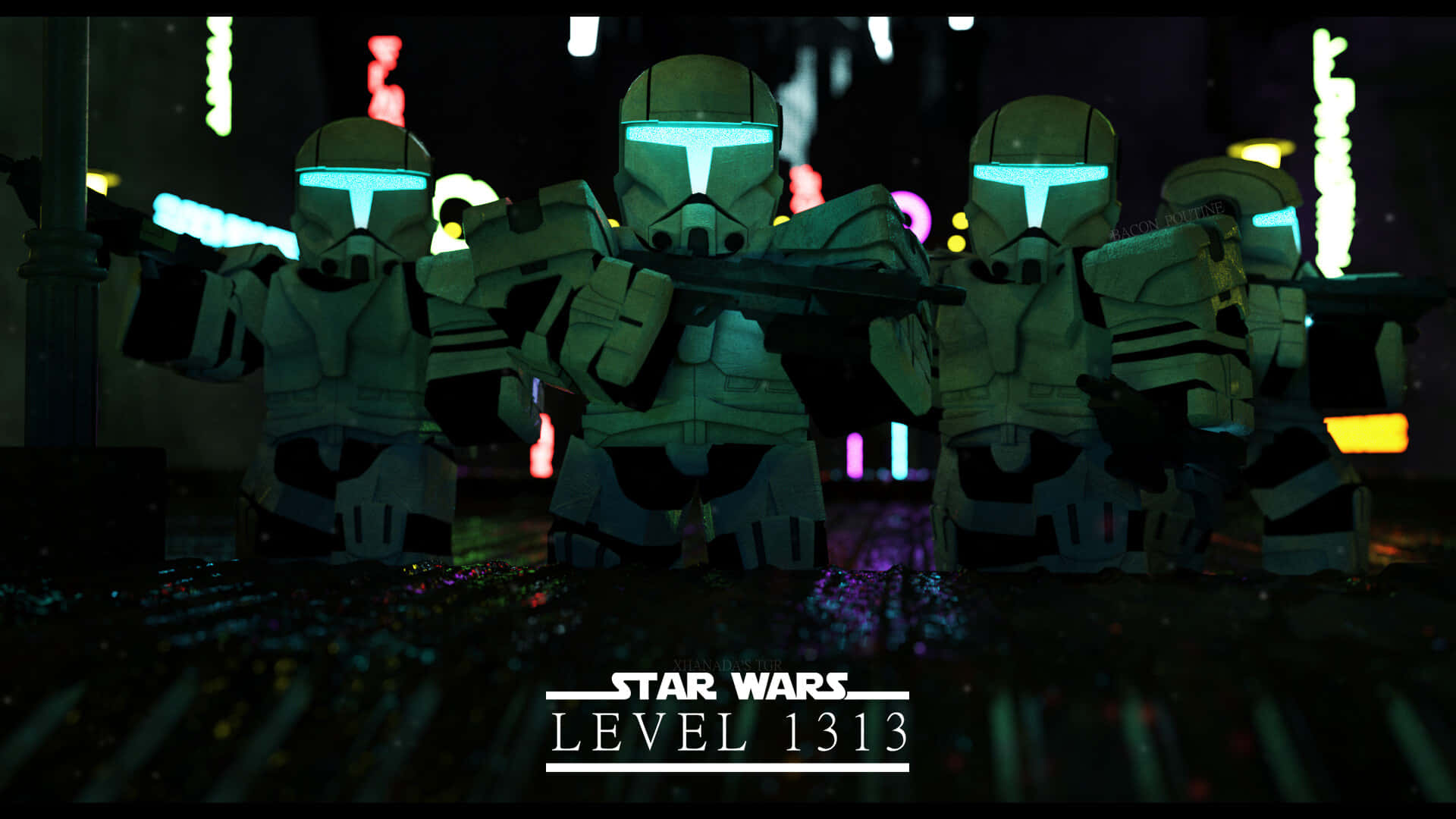 The Enthralling Depths of the Coruscant Underworld Wallpaper