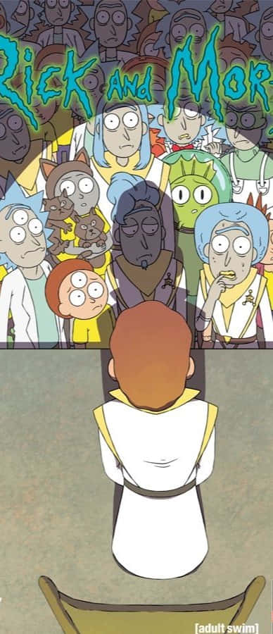 The Council of Ricks convenes in the Multiverse Wallpaper