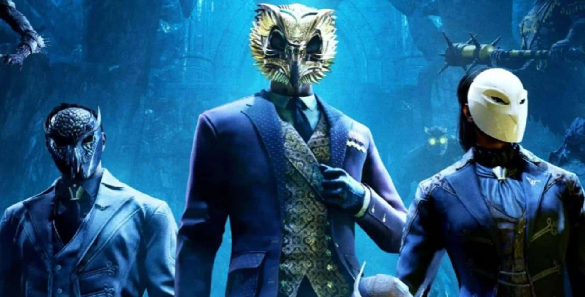 The Court of Owls Unmasked Wallpaper