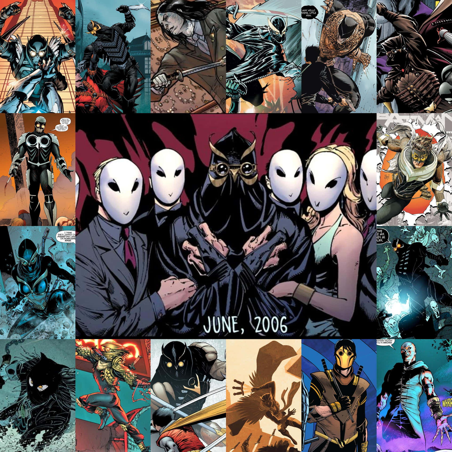 The Mysterious Court of Owls in All Their Glory Wallpaper