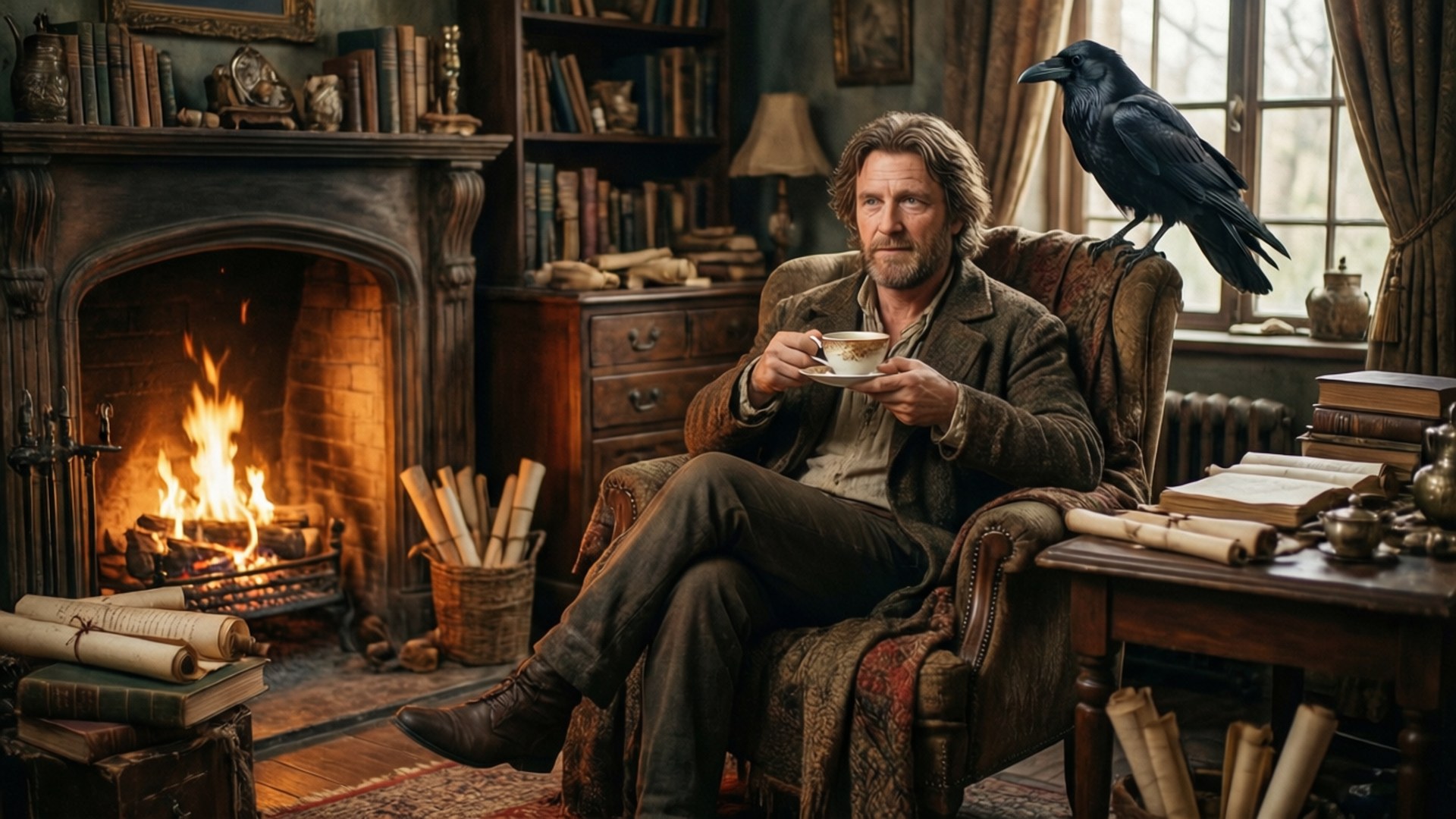 The Cozy Study Bakgrunner