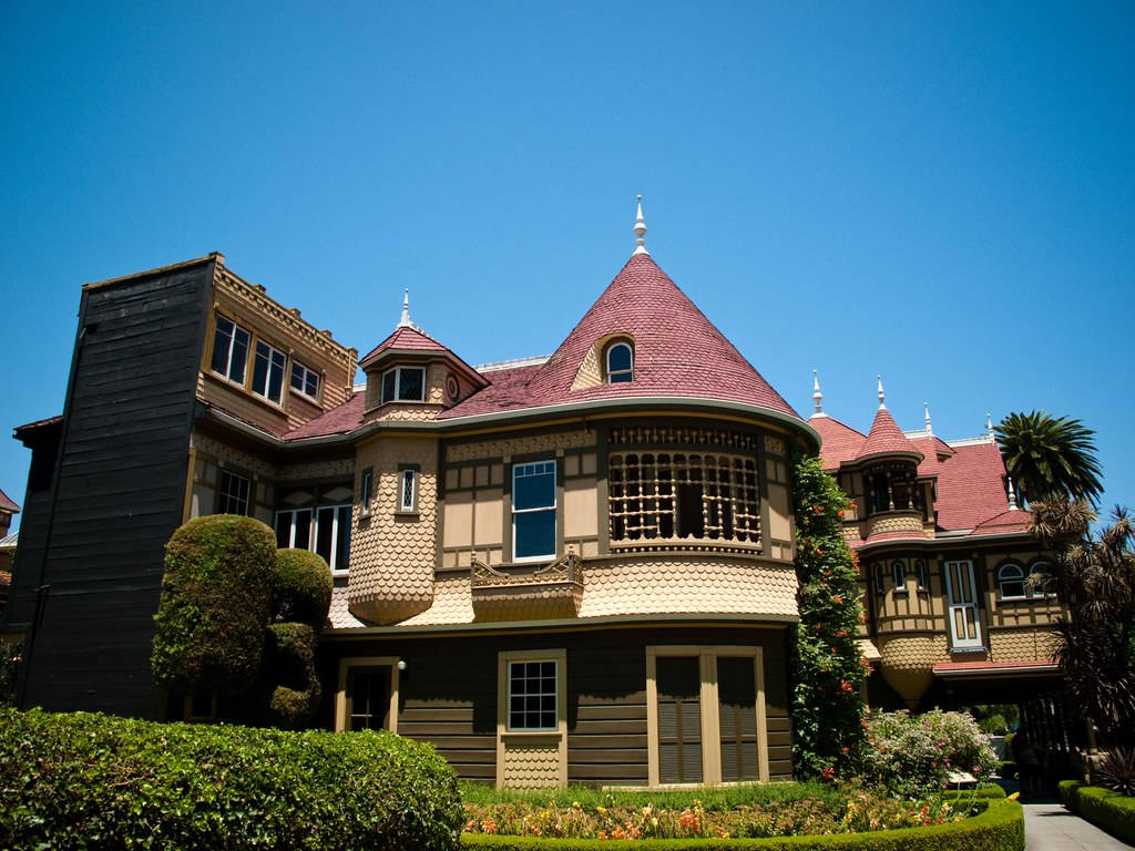 The Creepy Winchester Mystery House Background