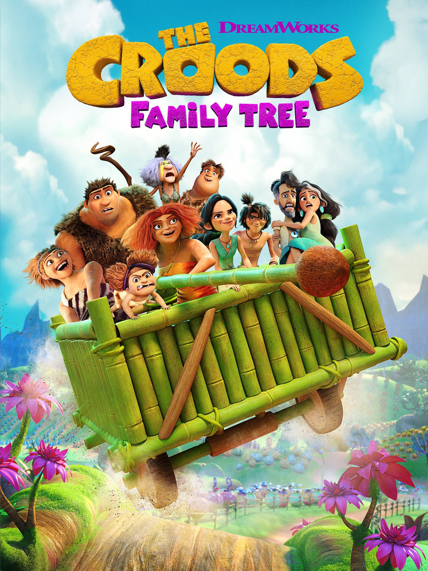 The Croods Family Tree Series Poster Wallpaper
