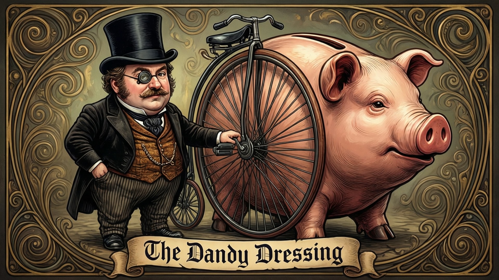 The Dandy Dressing Papéis de Parede