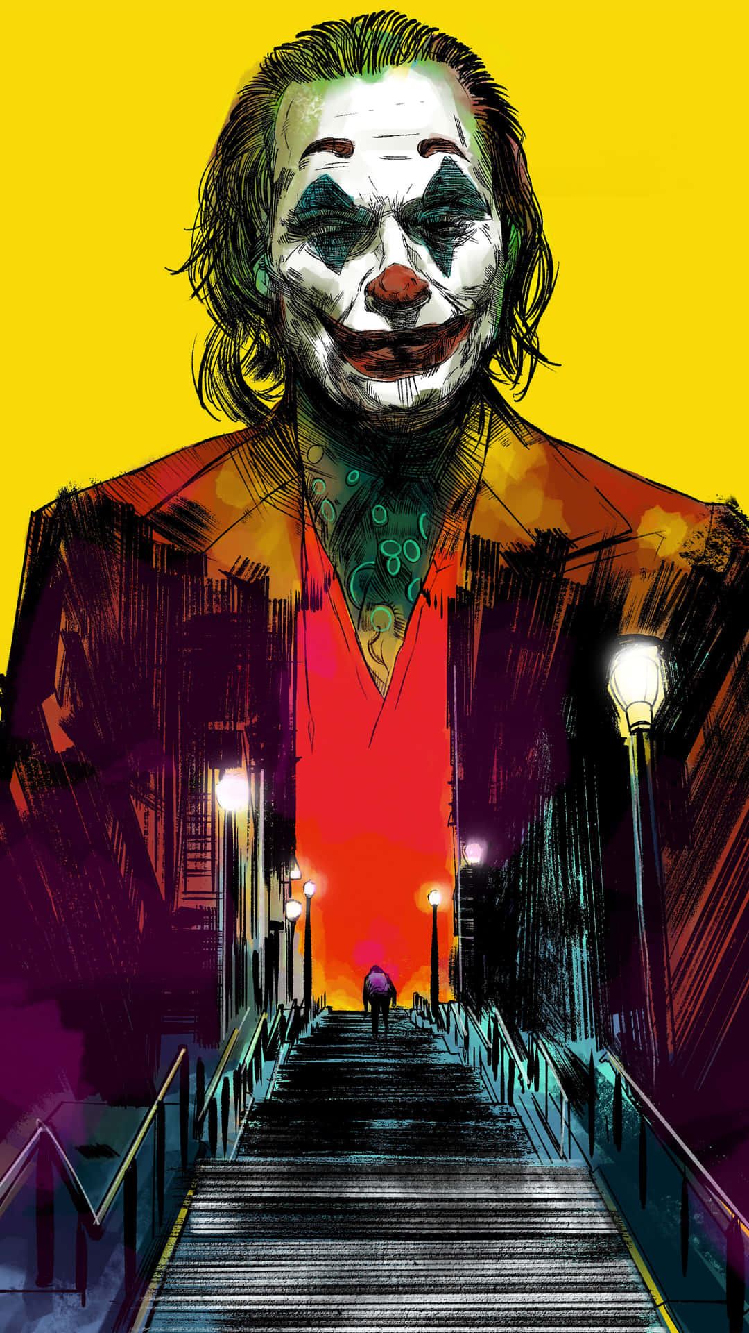 The Dark Intrigue Of Joker In The City's Spotlight