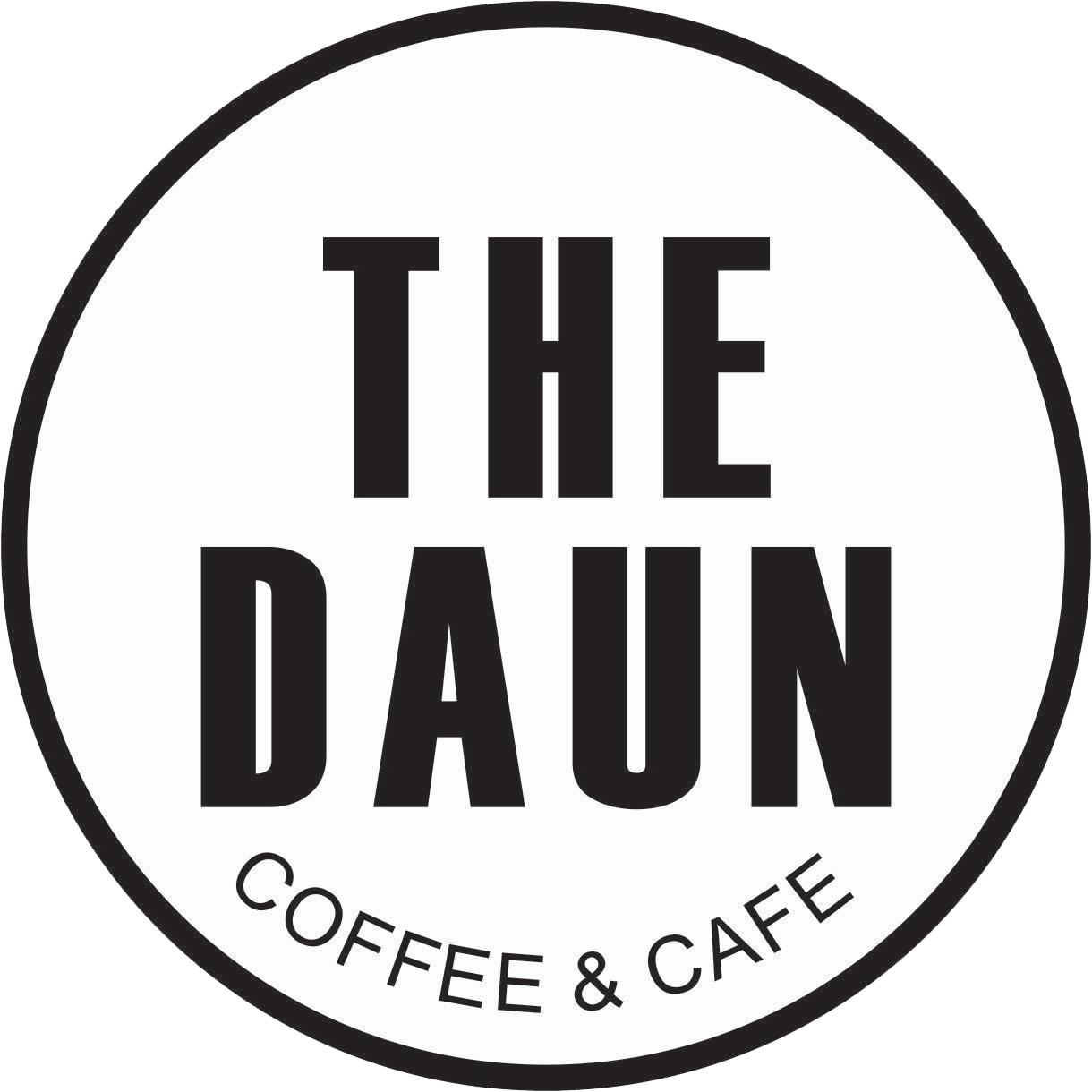 The Daun Coffeeand Cafe Logo PNG