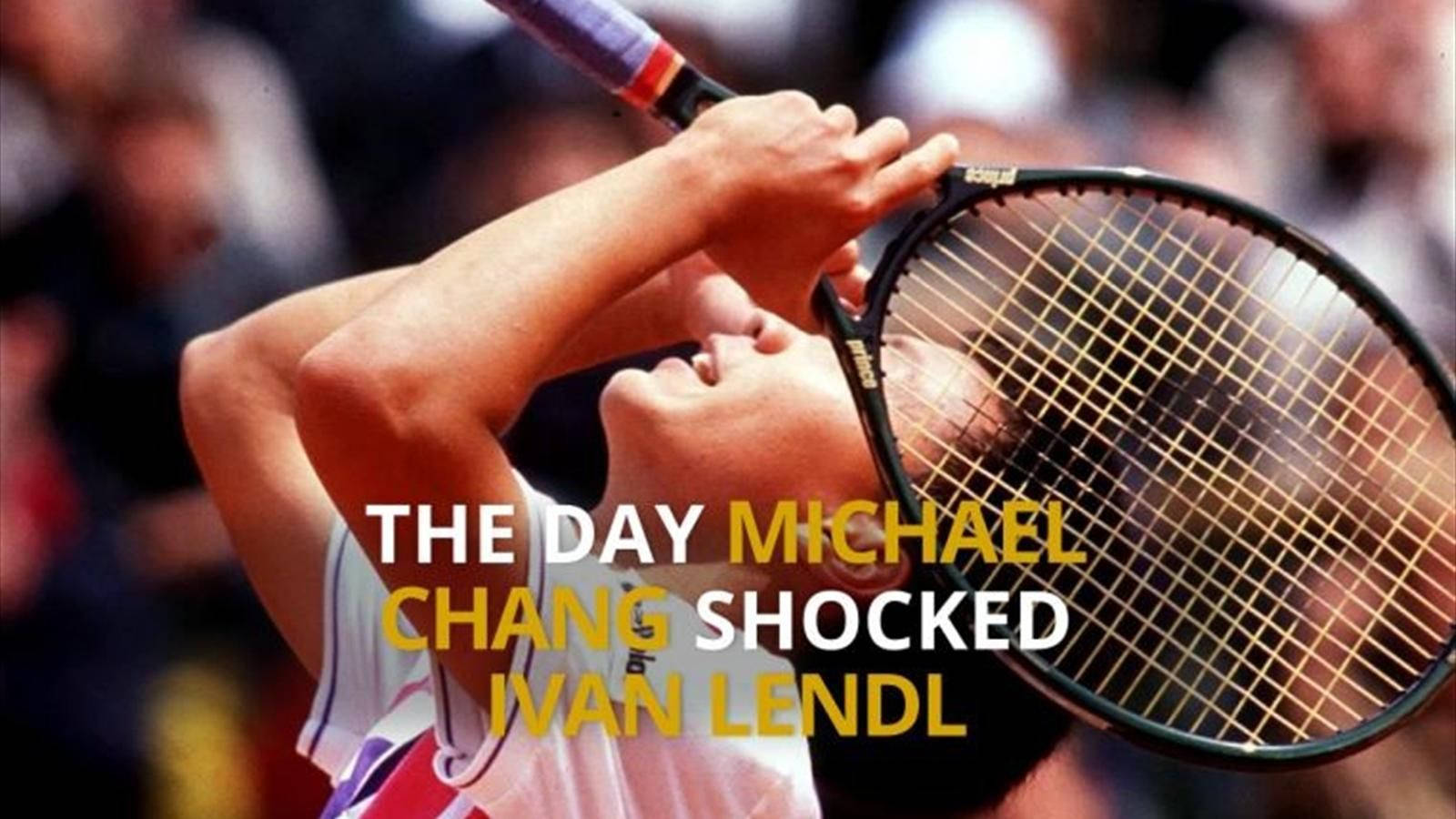 Den dag Michael Chang overraskede Ivan Lendl Wallpaper