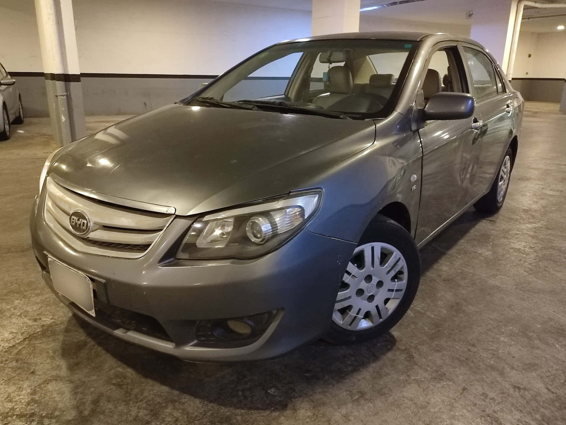 Upea Byd F3 Sedan Toiminnassa Taustakuva