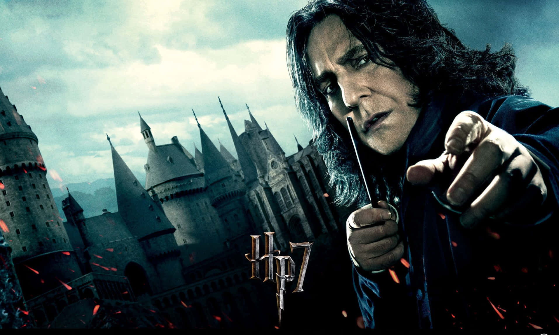 “Behold the power of The Deathly Hallows” Wallpaper