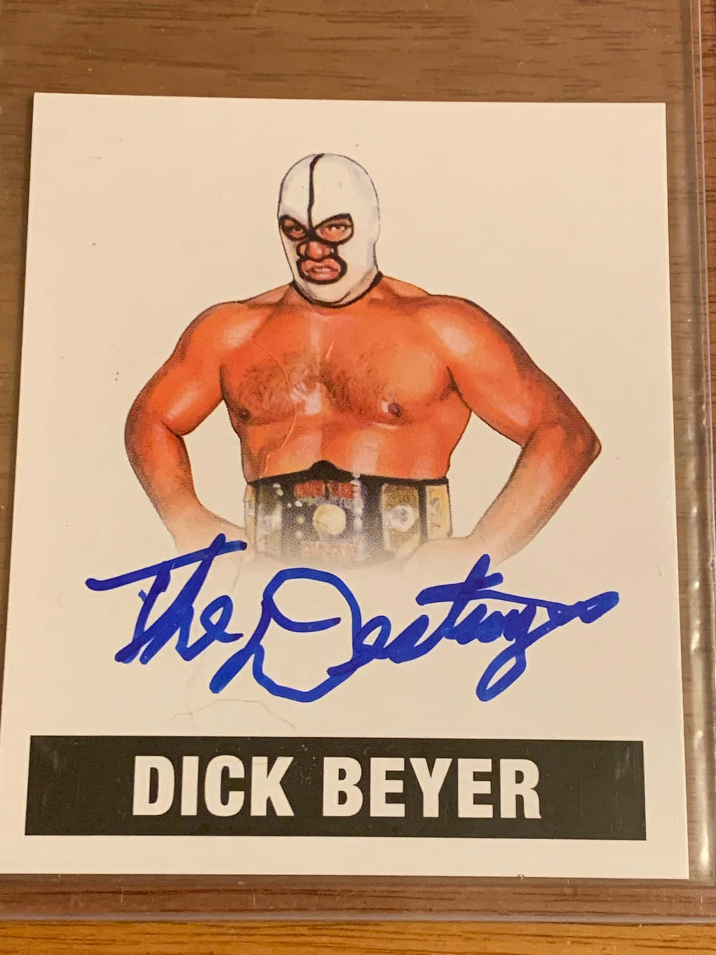 The Destroyer Certified Hard Signed Card Wallpaper