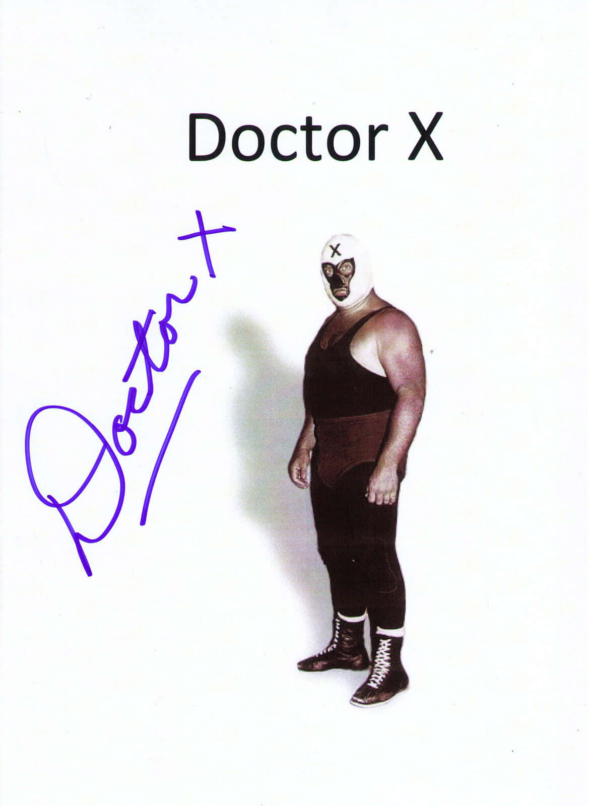 The Destroyer Doctor X Signed Wallpaper