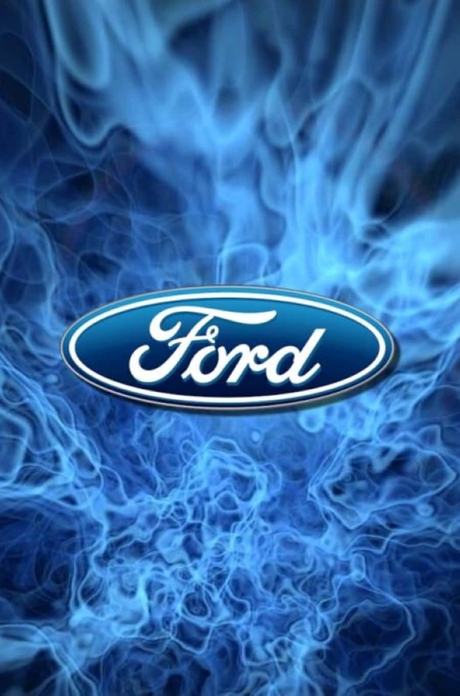 The Distinct Classic Ford Logo Wallpaper