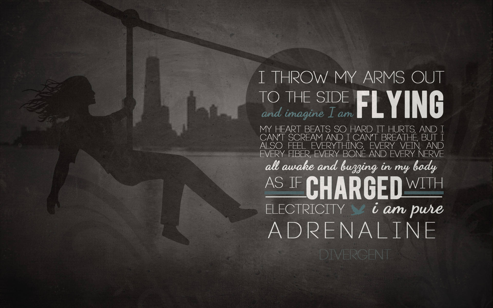 The Divergent Series Tris Pure Adrenalin Wallpaper