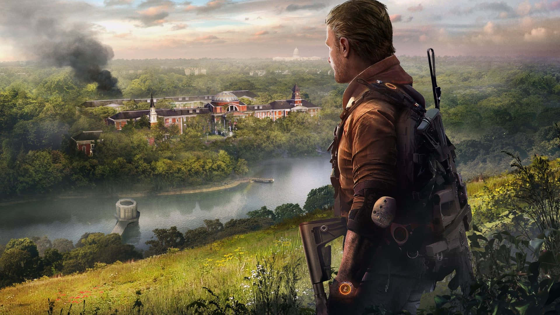 Explore Washington D.C. with The Division 2 in 4K Wallpaper