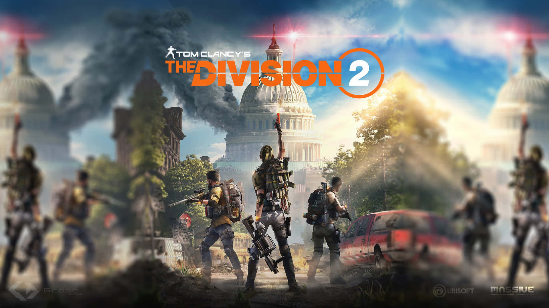 Experience intense combat and exploration in The Division 2 4K Wallpaper