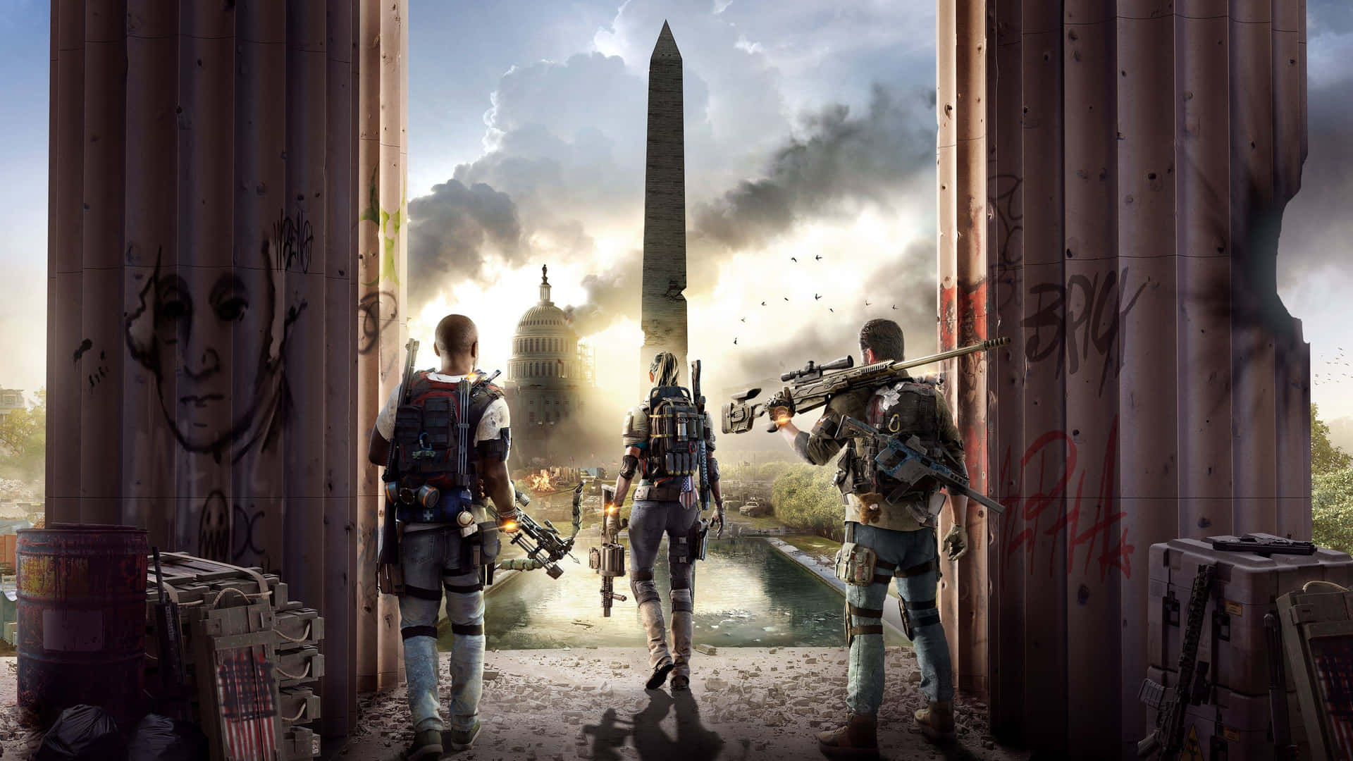 "The Division 2: Take on missions in a post-pandemic Washington DC" Wallpaper