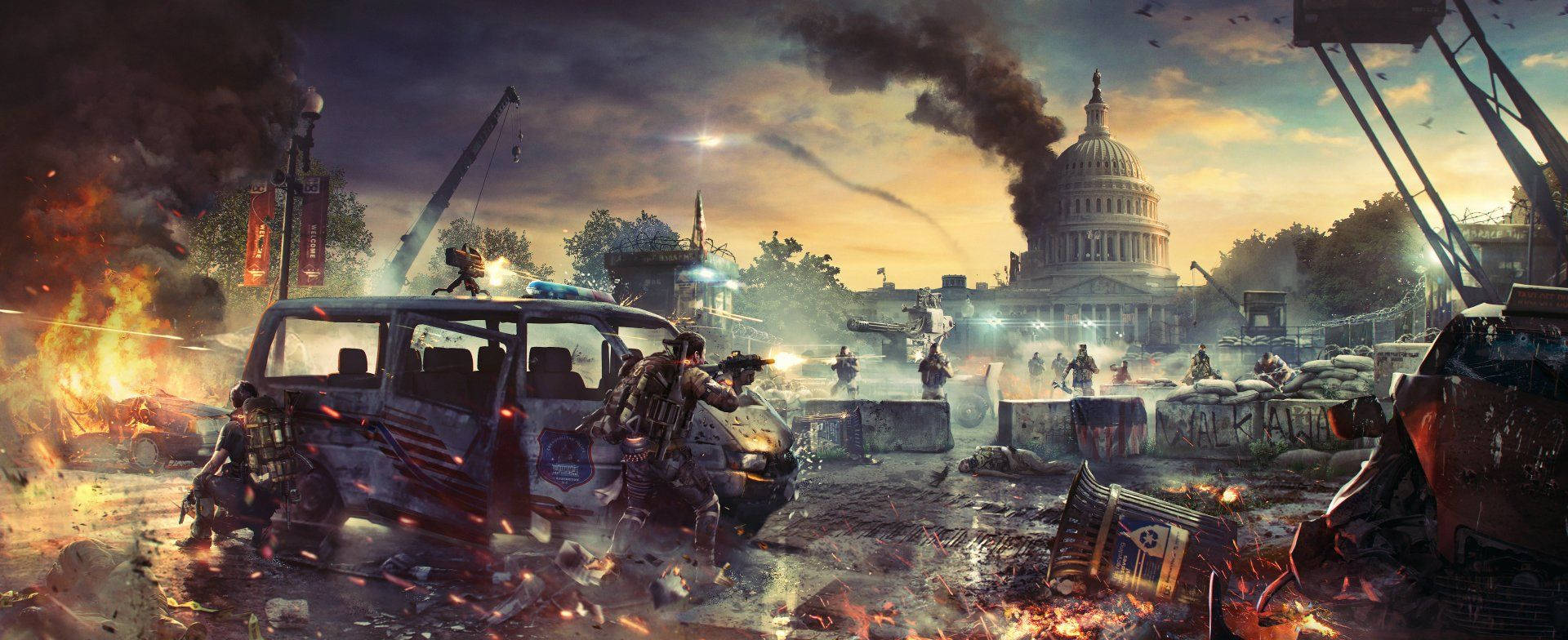 The Division 2 Gunfight In City