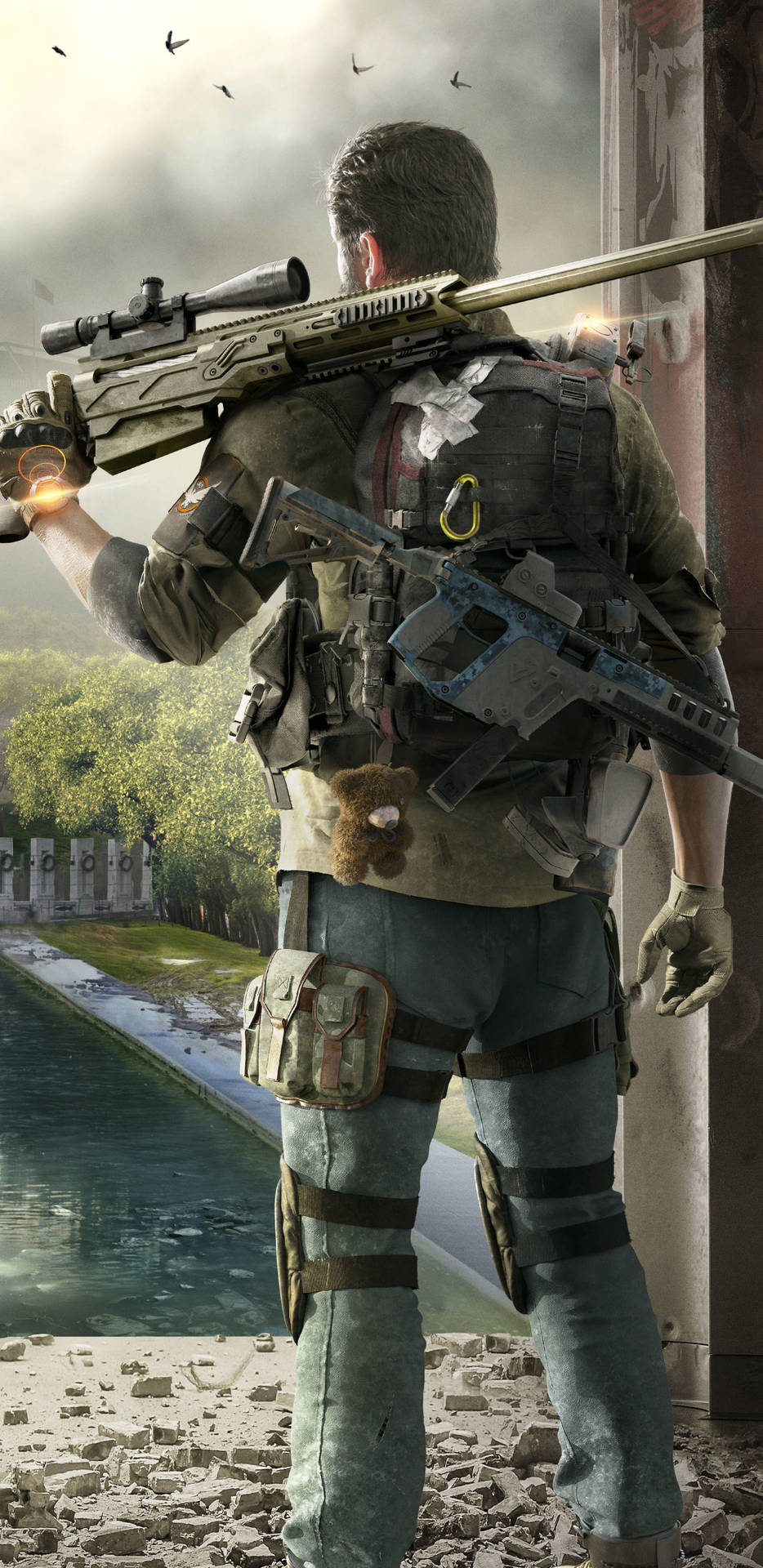 The Division 2 Phone - Built for the Future Wallpaper
