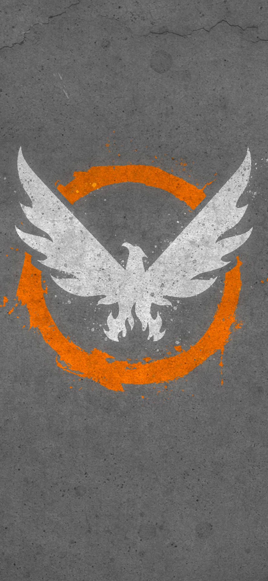 The Division 2 Phone Game Bird Logo Wallpaper