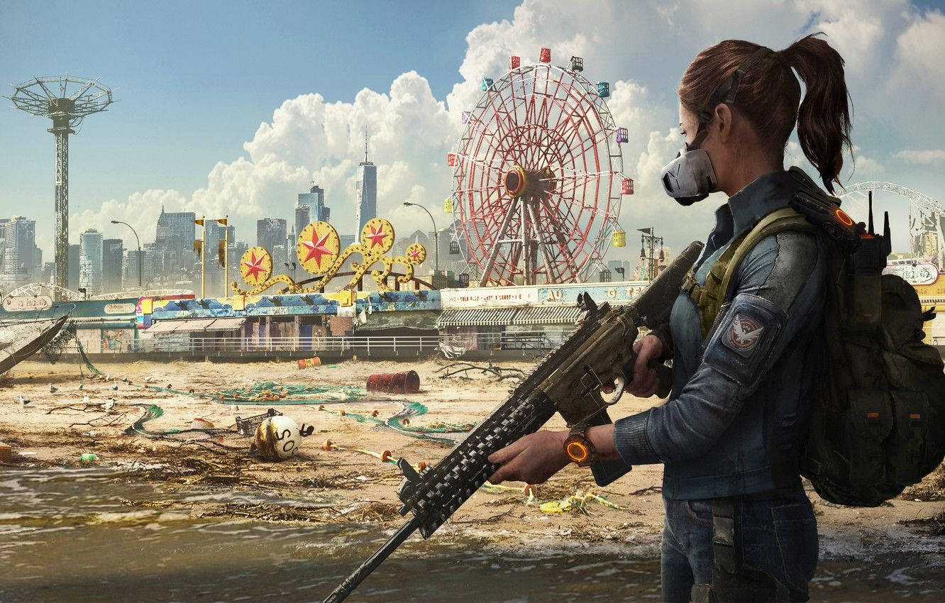 The Division 2 Ruined Amusement Park