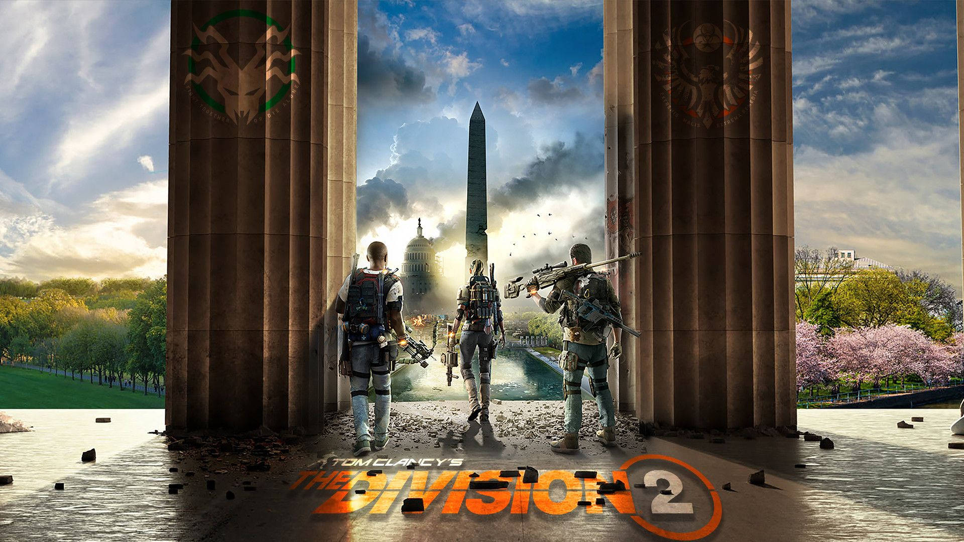 The Division 2 White House Attack Wallpaper