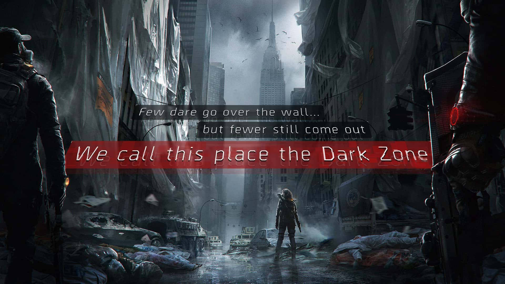 Division4k Dark Zone-området. Wallpaper
