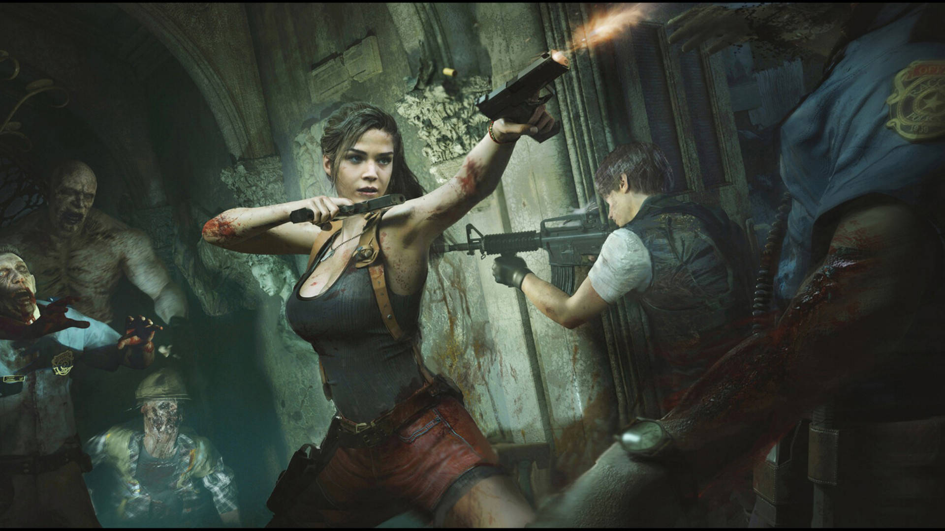 Download Resident Evil 2 Jill Valentine Phone Wallpaper  Wallpaperscom