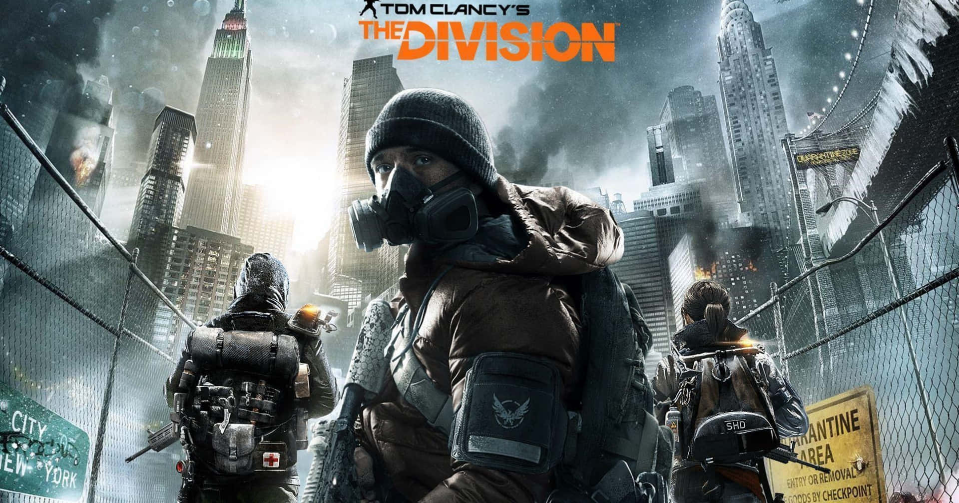The Division Pc Game Poster Wallpaper