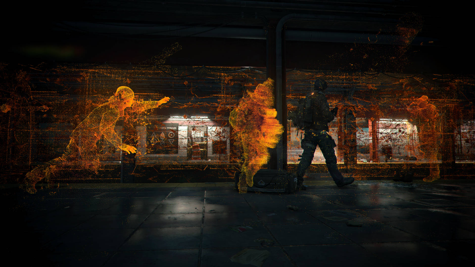 The Division Particles Wallpaper