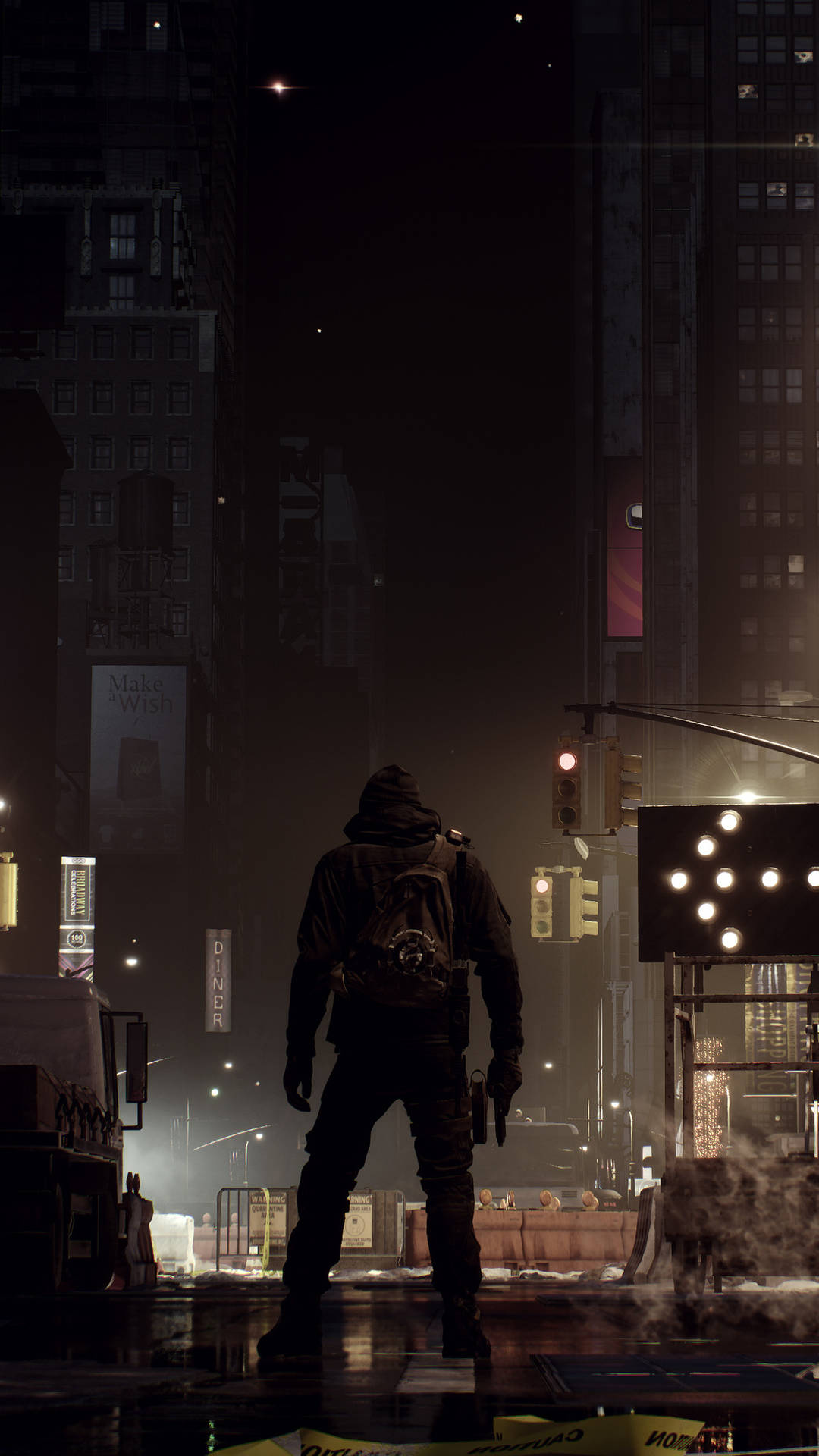 Get the world-class gaming experience with The Division Phone Wallpaper