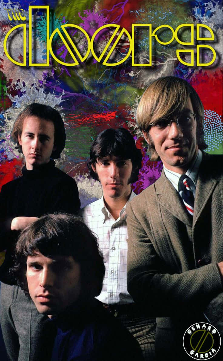 Affiche Du Groupe The Doors.jpg Fond d'écran