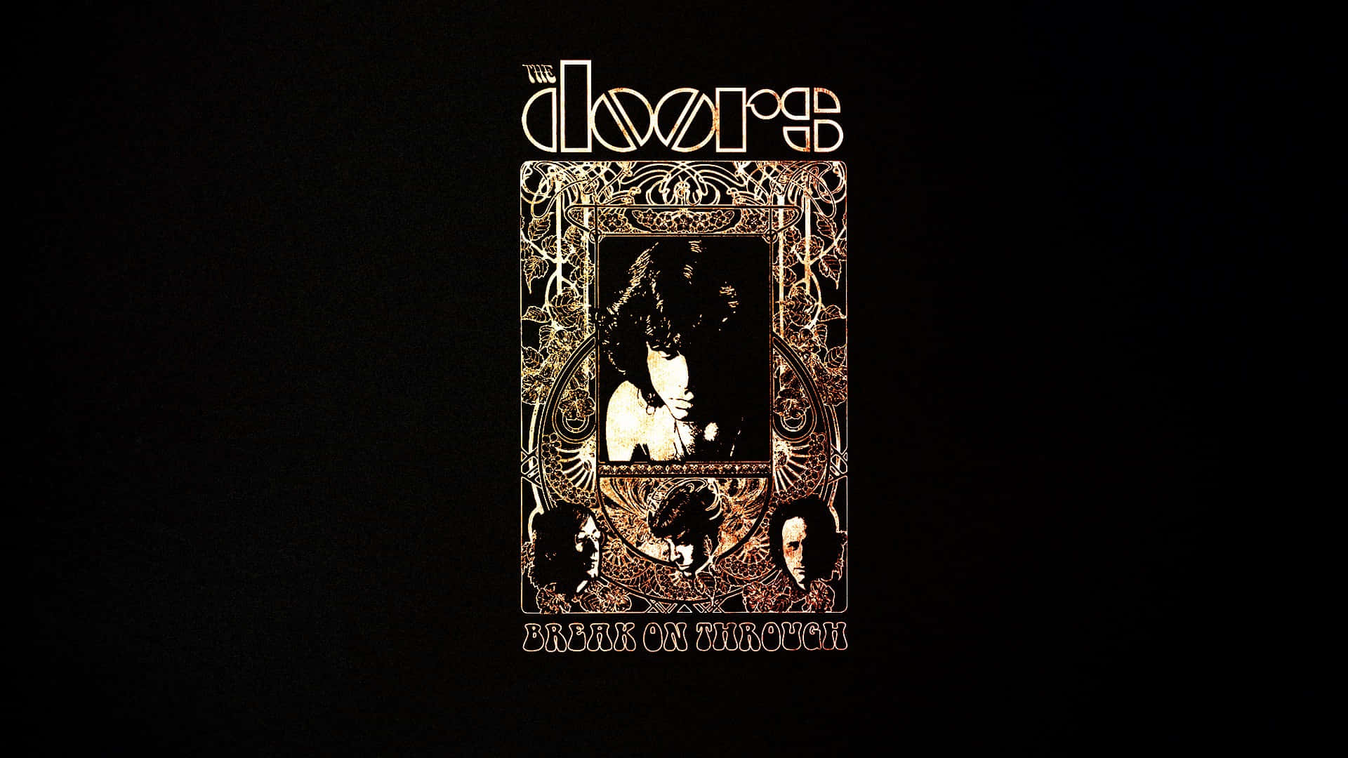 The Doors_ Break On Through_ Couverture D'album Fond d'écran