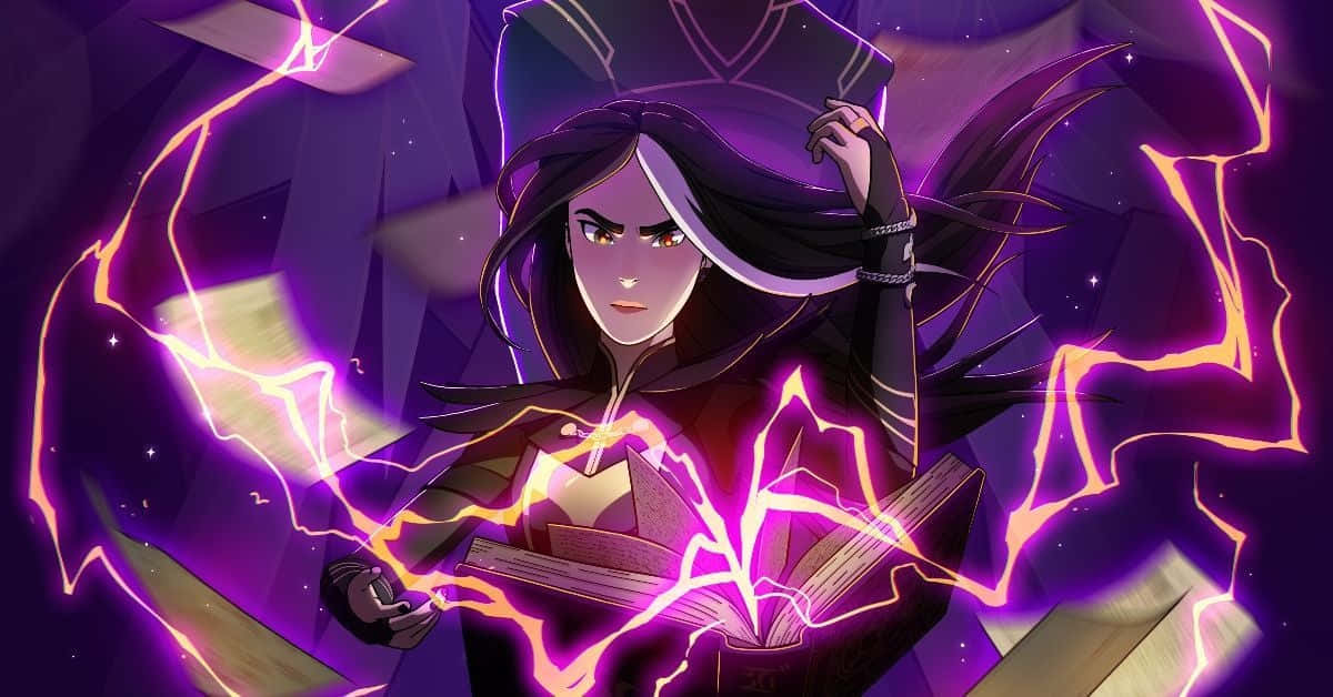 Experience the Epic Fantasy Adventure of The Dragon Prince Wallpaper