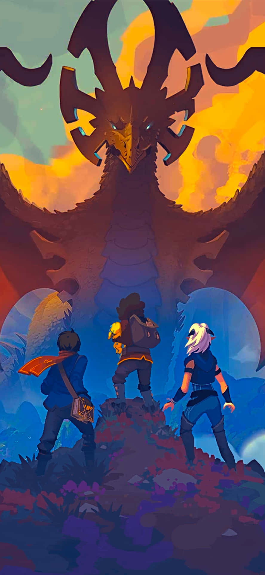 Følg mesteren og hendes chance for at finde Dragon Prince. Wallpaper