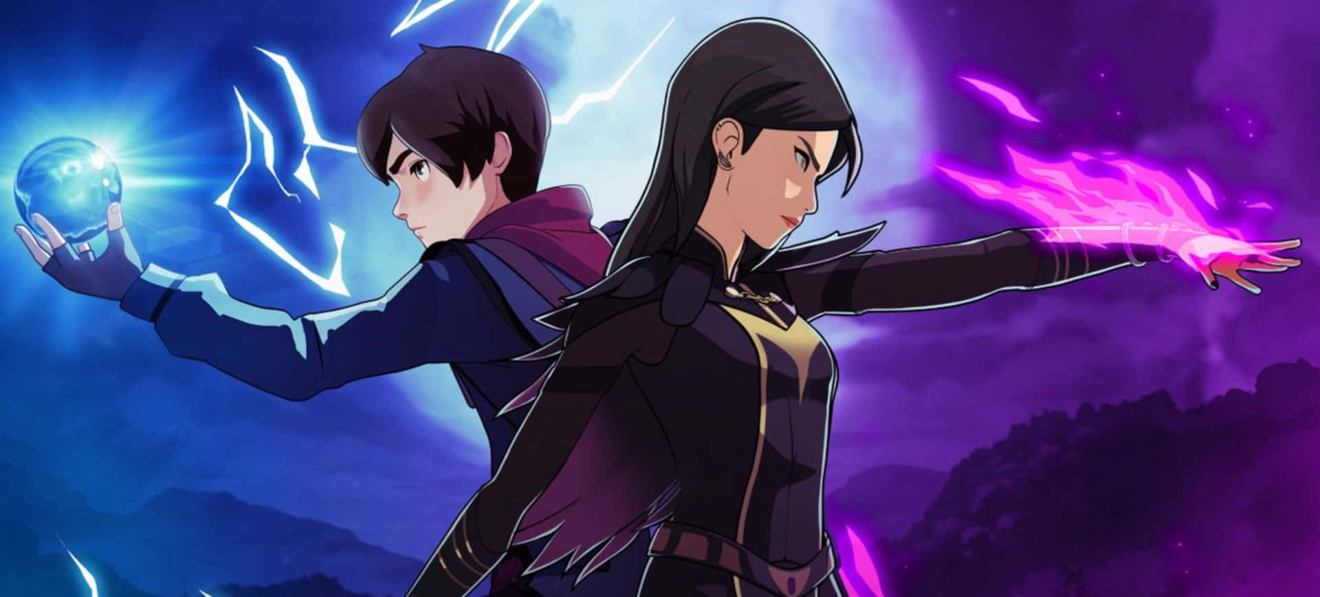 Meet Callum and his friends as they embark on an epic quest to save the Dragon Prince Wallpaper