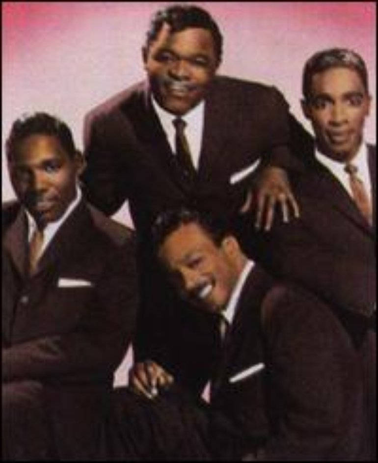 Legendary American Band - The Drifters in Concert Wallpaper