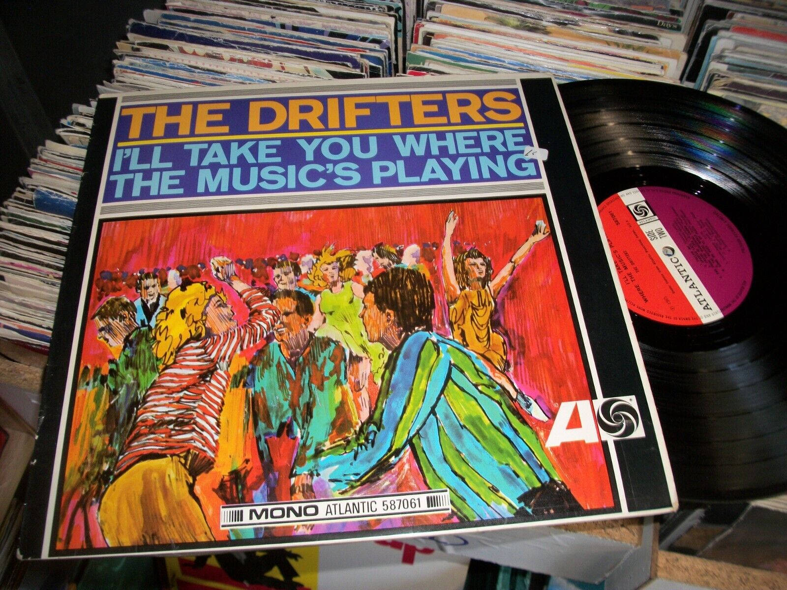 The Drifters I'll Take You Where the Music's Playing Wallpaper