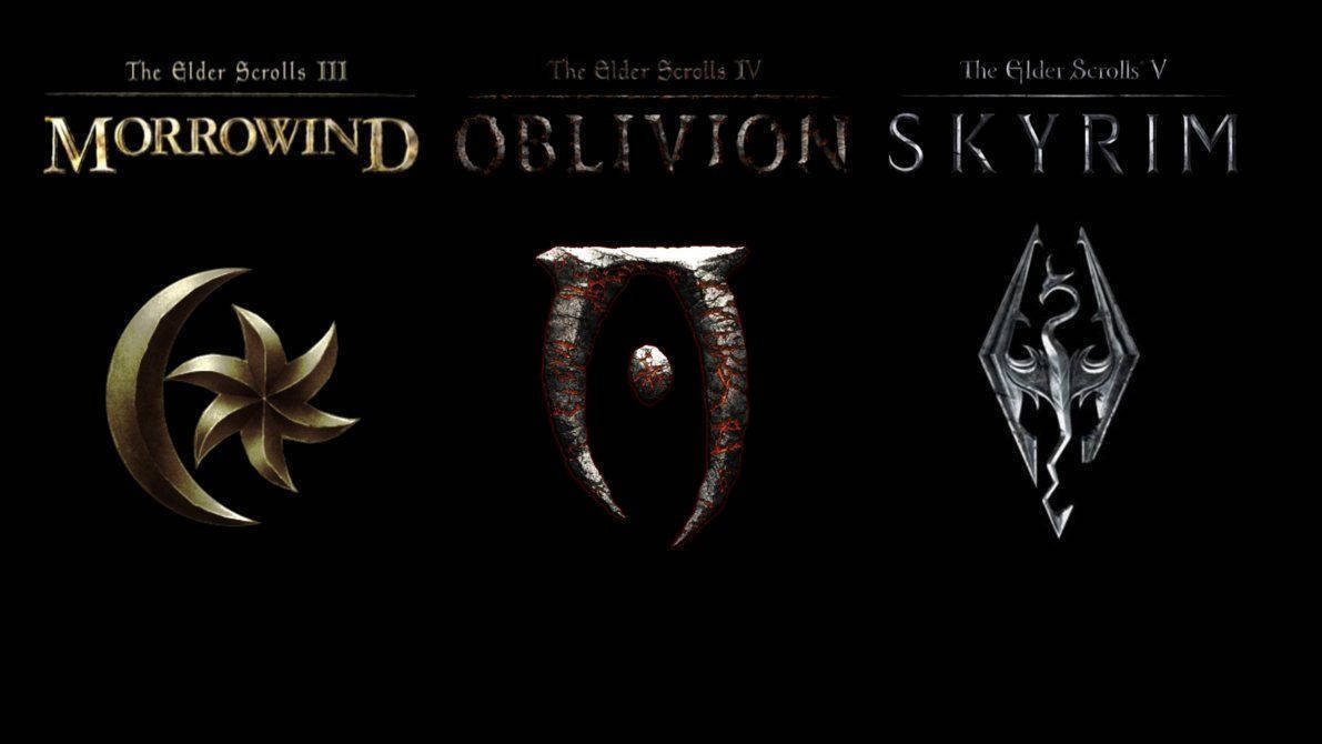 Udforsk The Elder Scrolls V Skyrims vidtrækkende og smukke fantasy-verden. Wallpaper