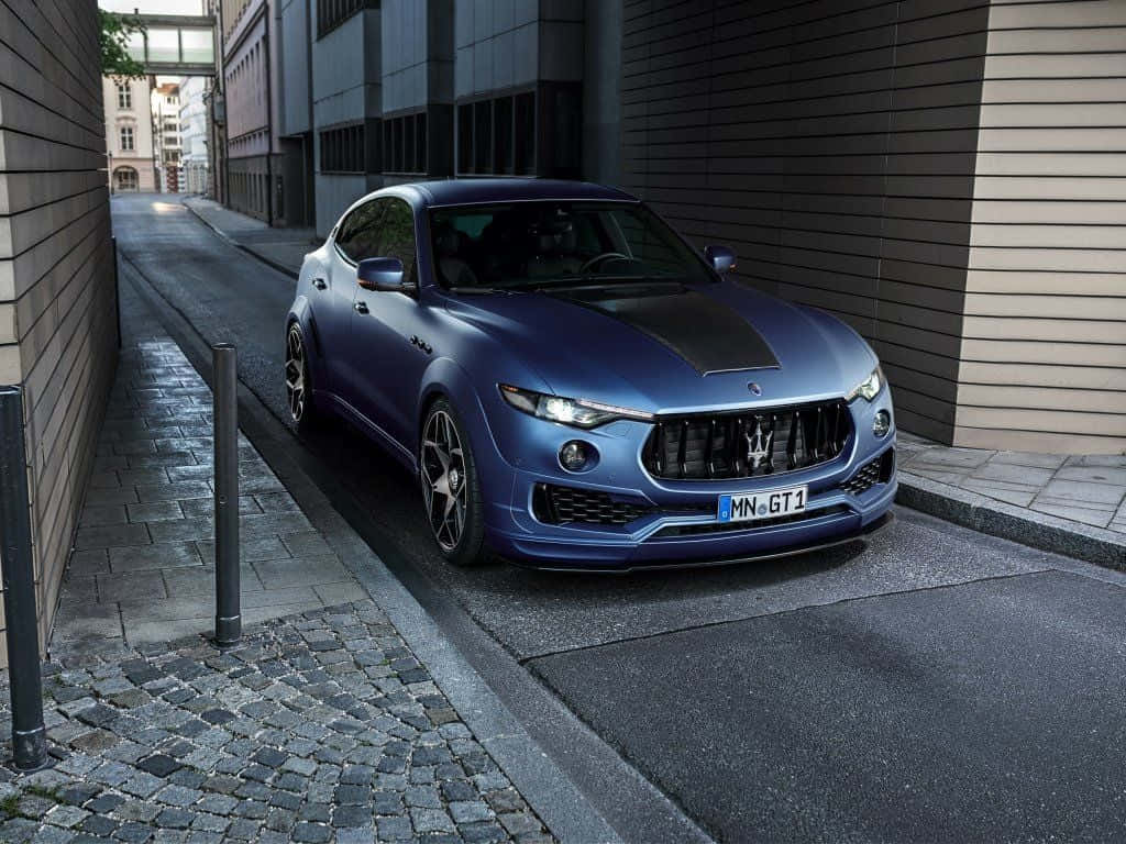 The Elegant And Luxurious Maserati Levante. Wallpaper