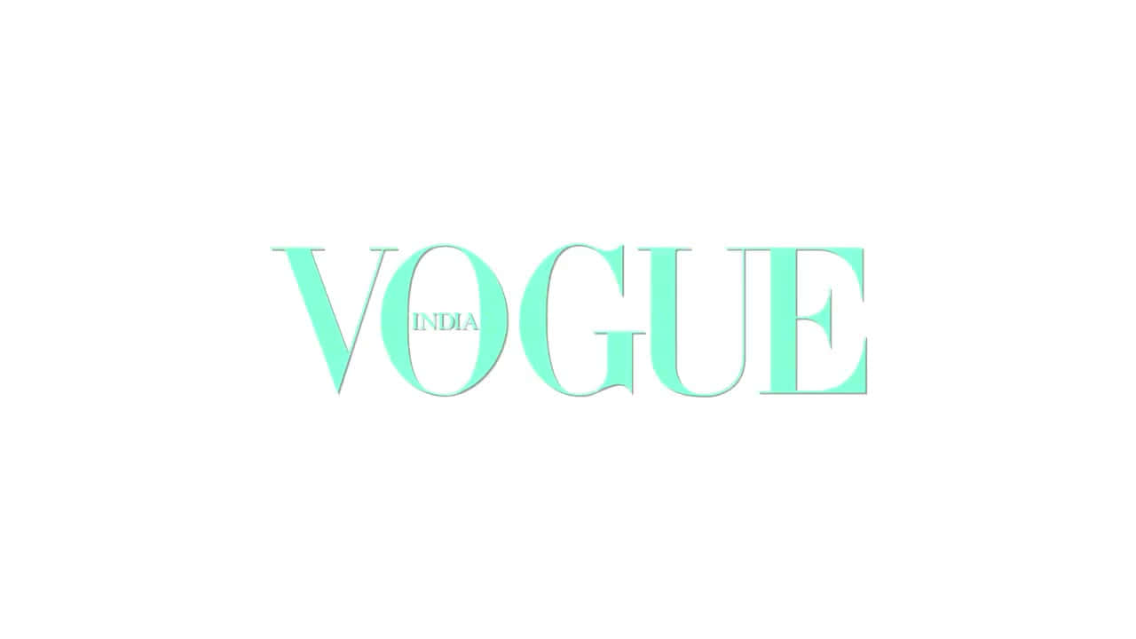 The Elegant Vogue Logo Wallpaper