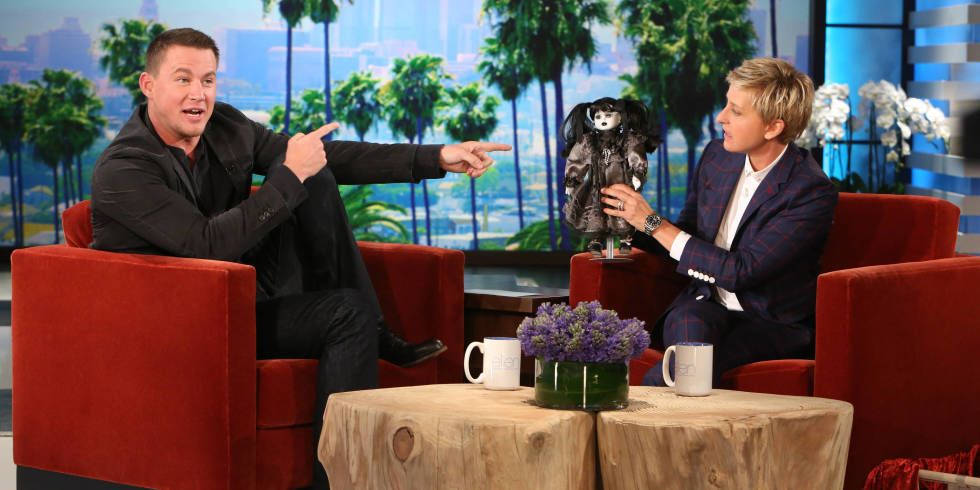 The Ellen Show With Channing Tatum Background