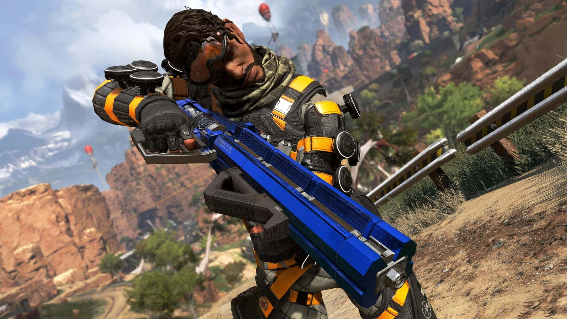 The Elusive Trickster - Apex Legends' Mirage In Action Wallpaper