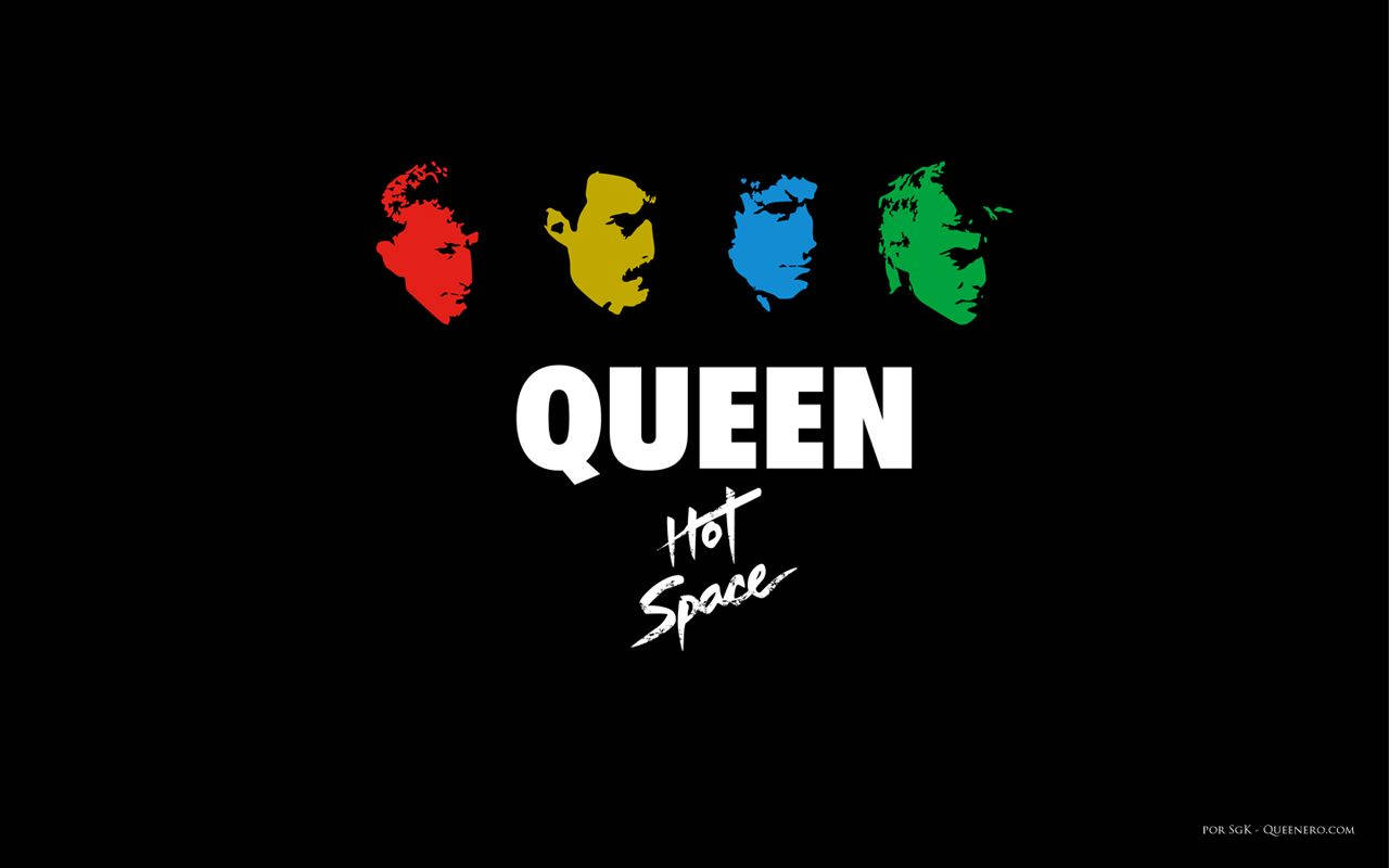 The Eminent Band Queen Hot Space Wallpaper