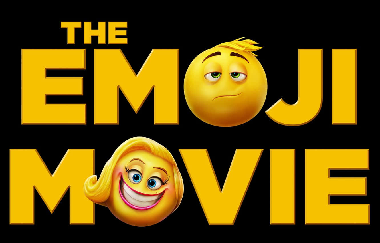 The Emoji Movie Wide Poster Wallpaper