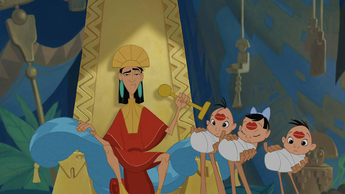 The Emperors New Groove Baby Scene Wallpaper