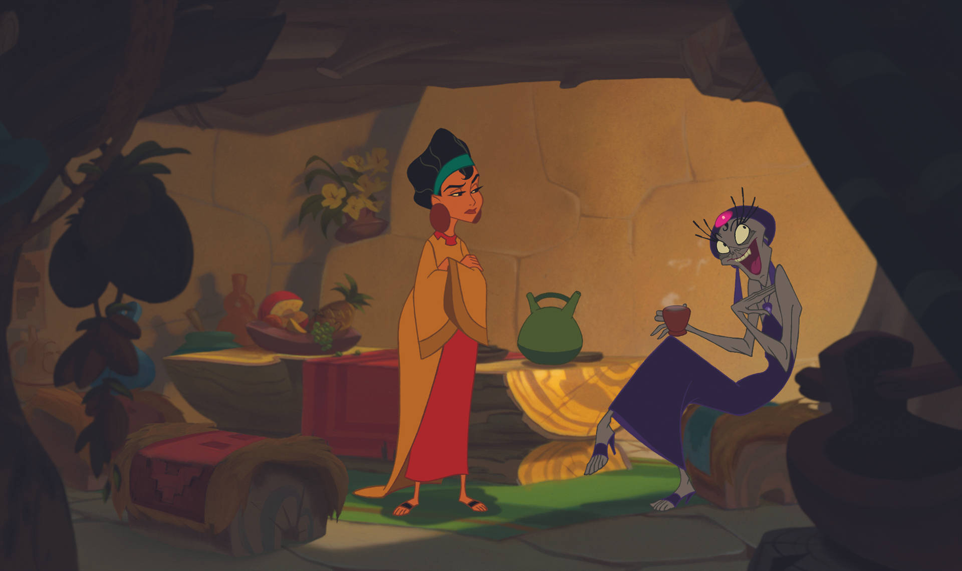 The Emperors New Groove Women Wallpaper