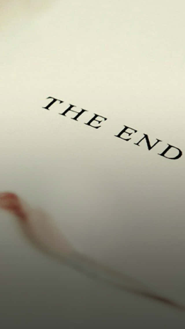 "The End - A Sign of Culmination" Wallpaper