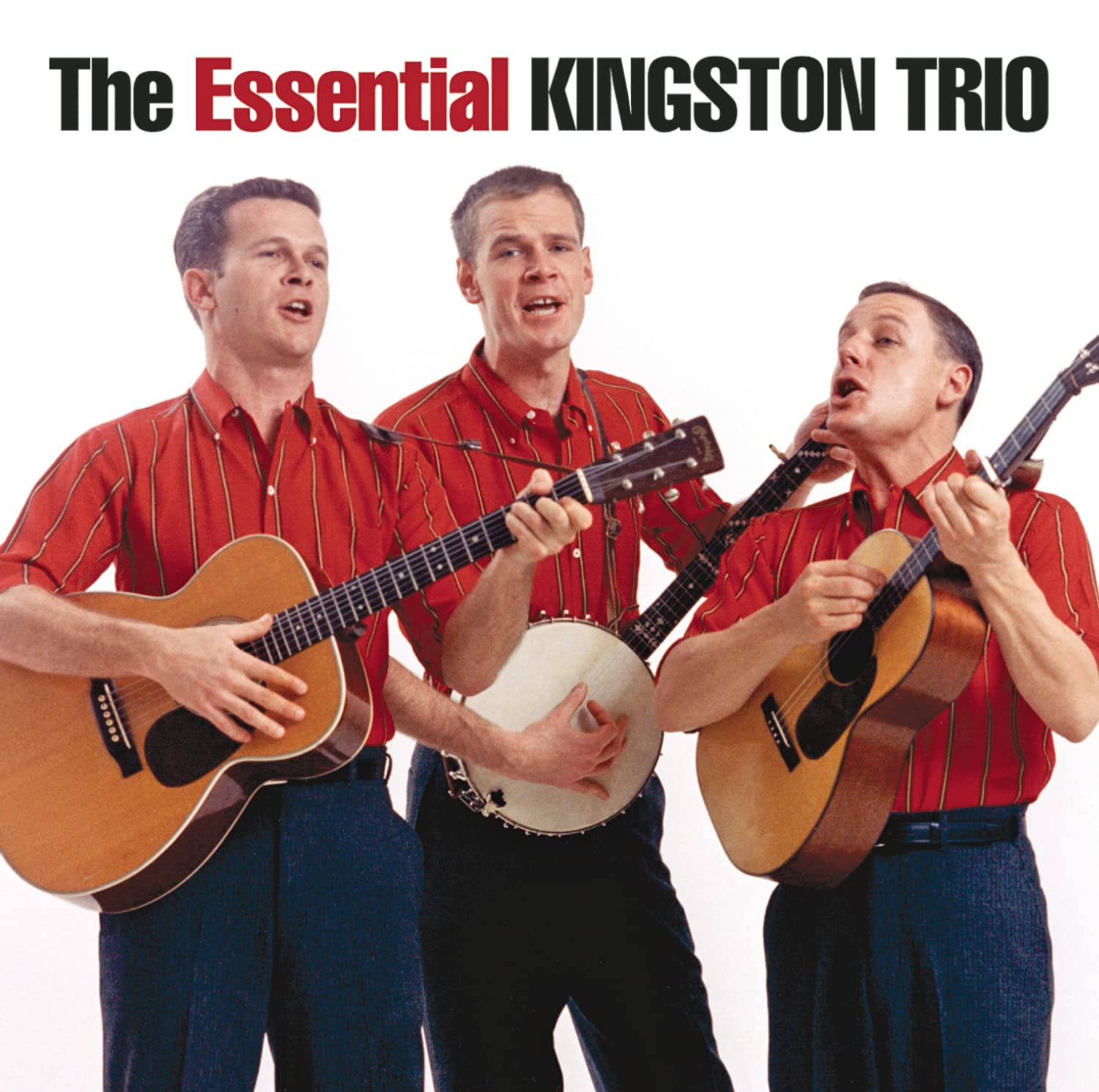 Den Essentielle Kingston Trio Album Overflade Wallpaper