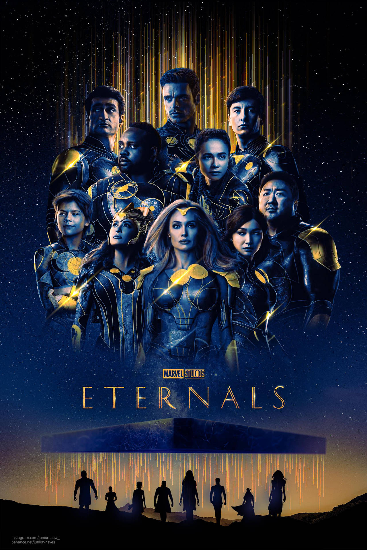 The Eternals Assembled: Heroes Of A Timeless Epoch Wallpaper
